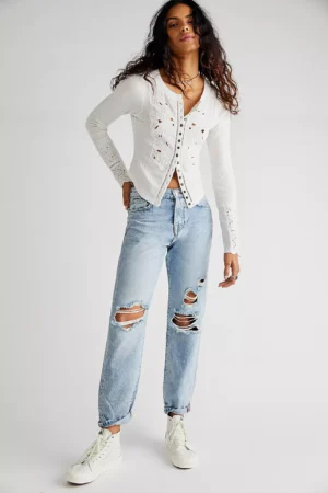 Free People Boyfriend Jeans